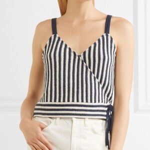 Madewell Striped Black and White Women's Top